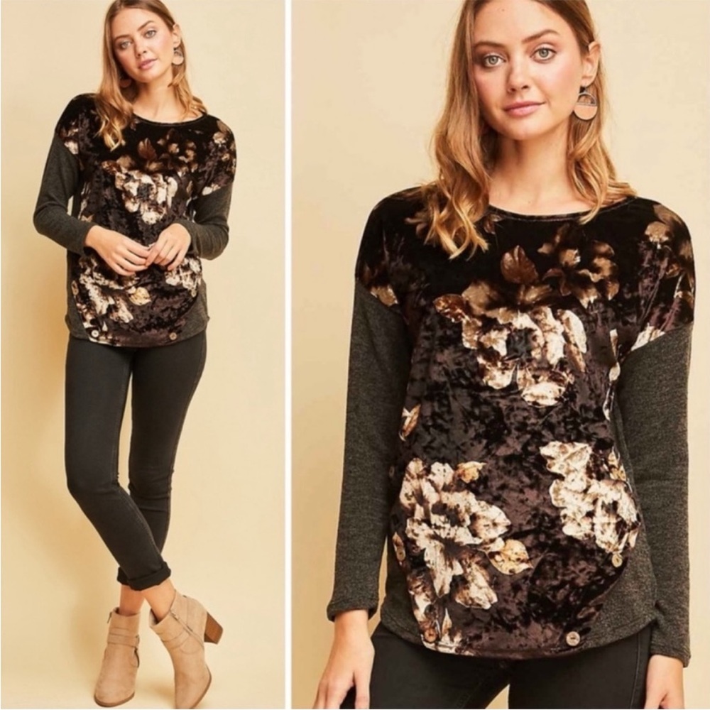 Cute brown top